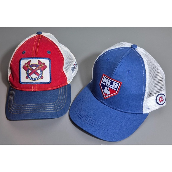 New Era Other - Lot 2 Atlanta Braves Baseball Hat Caps Giveaway MLB Chase Elliott Snap Back